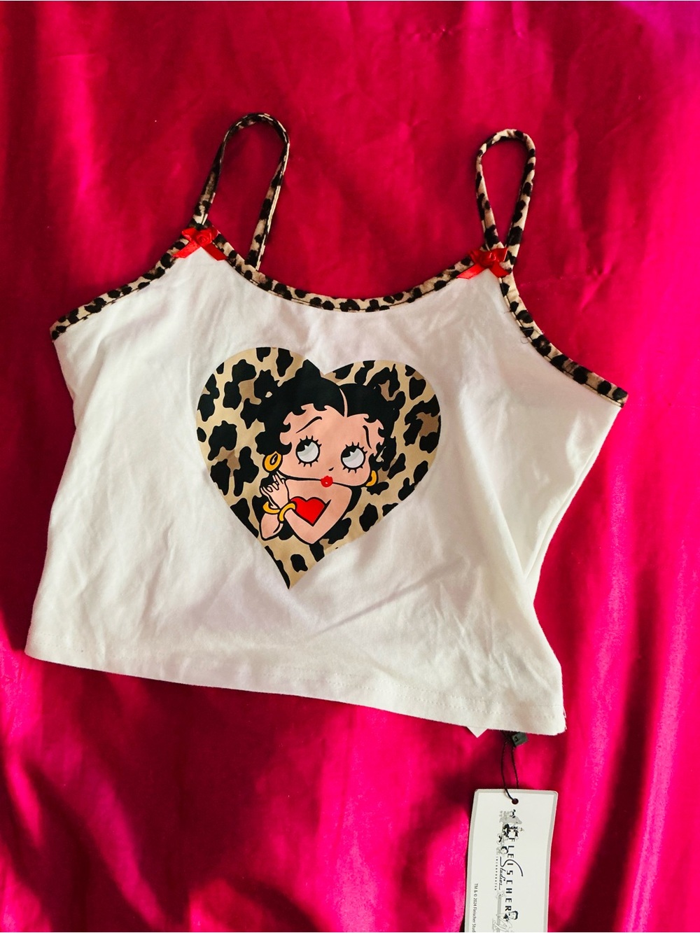 Betty Boop Crop Top 🖤